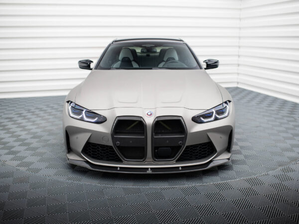Alternative view of Maxton Design Prepreg Carbon Fibre Front Splitter V.3 For BMW M3 G80 G81 M4 G82 G83