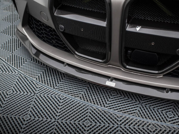 Pol po prepreg carbon fiber front splitter v 3 bmw m4 g82 m3 g80 20552 4