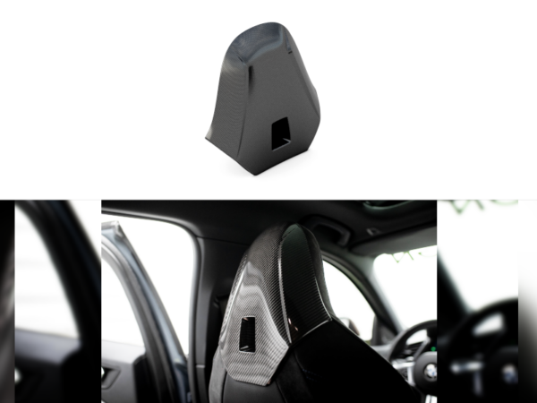 Alternative view of Maxton Design Prepreg Carbon Fibre Headrests For BMW 1 Series F40 M135i