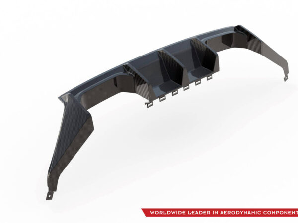 Pol po prepreg carbon fiber rear diffuser bmw m2 g87 20373 7