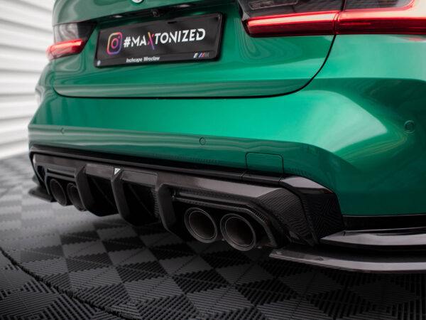 Alternative view of Maxton Design Prepreg Carbon Fibre Rear Diffuser For BMW M3 G80 G81 M4 G82 G83