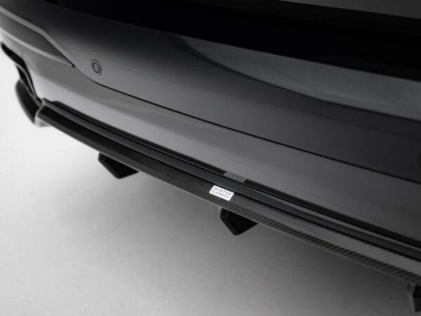 Pol po prepreg carbon fiber rear diffuser bmw x7 m pack g07 facelift 21844 2
