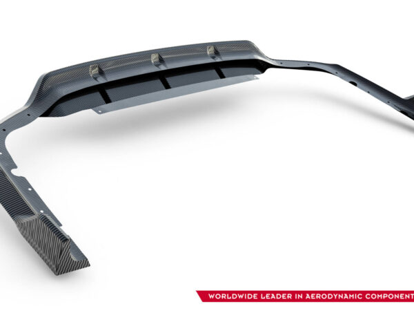 Pol po prepreg carbon fiber rear diffuser bmw x7 m pack g07 facelift 21844 6