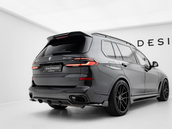 Pol po prepreg carbon fiber rear diffuser bmw x7 m pack g07 facelift 21844 9