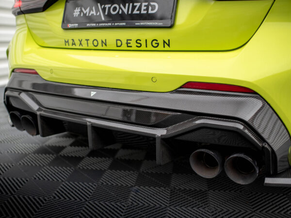 Alternative view of Maxton Design Prepreg Carbon Fibre Rear Diffuser V.1 For BMW 1 Series F40 M135i M Sport
