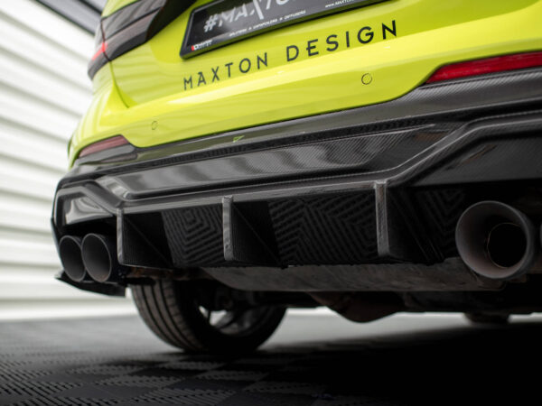 Pol po prepreg carbon fiber rear diffuser v 1 bmw 1 f40 m pack m135i 18761 3