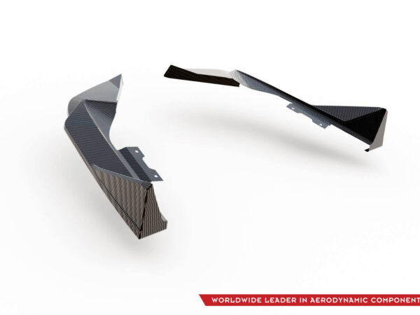Pol po prepreg carbon fiber rear side splitters bmw m2 g87 20374 7