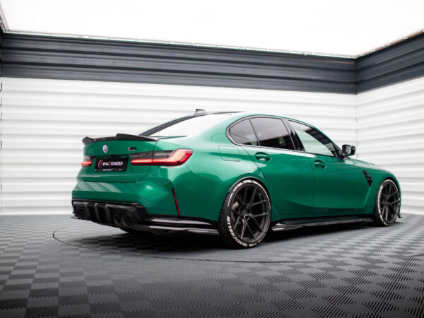 Pol po prepreg carbon fiber rear side splitters bmw m3 sedan touring g80 g81 17792 6