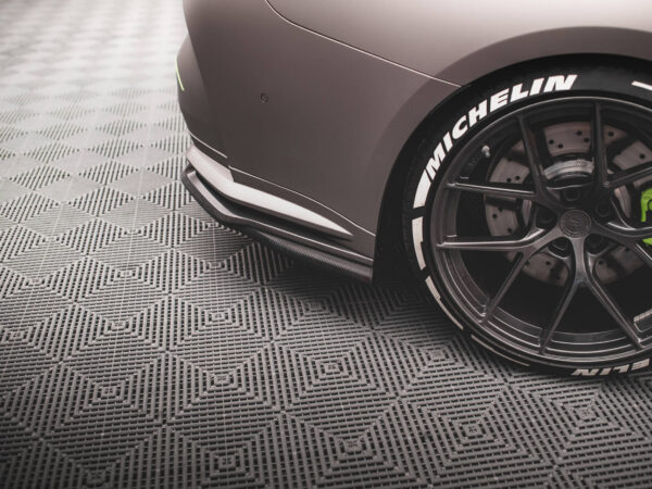 Pol po prepreg carbon fiber rear side splitters bmw m4 g82 17327 4