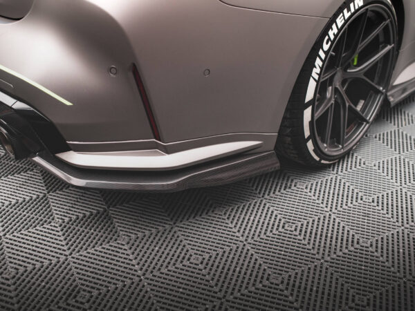 Pol po prepreg carbon fiber rear side splitters bmw m4 g82 17327 5