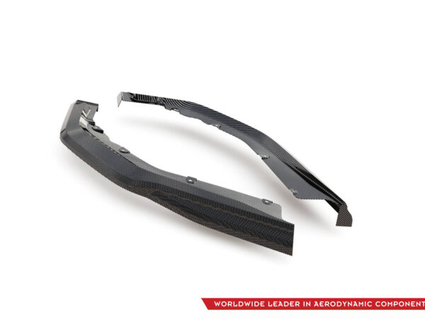 Pol po prepreg carbon fiber rear side splitters bmw m4 g82 17327 7