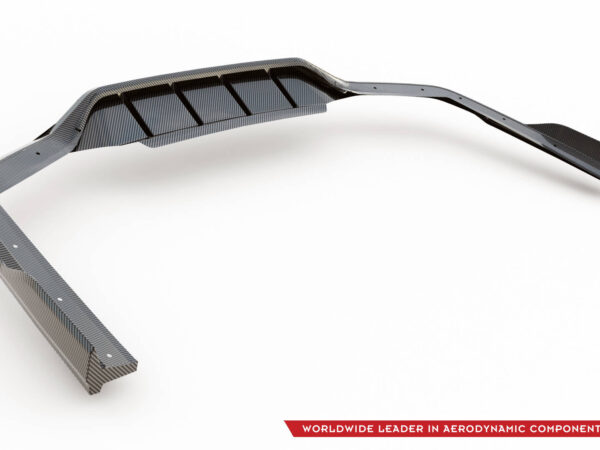 Pol po prepreg carbon fiber rear splitter bmw 7 m pack g11 g12 facelift 21159 7