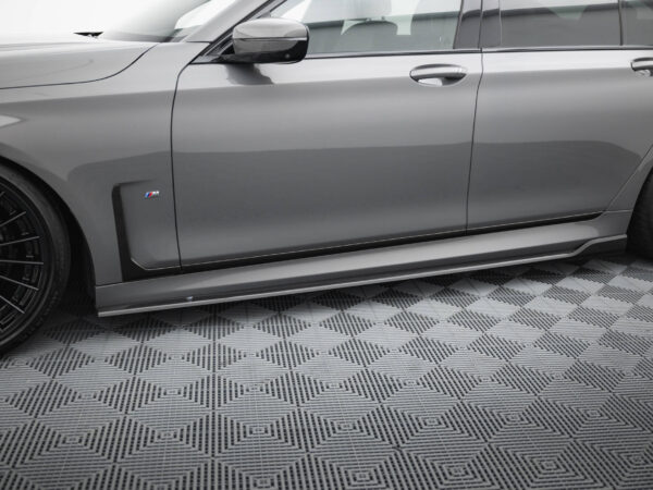 Pol po prepreg carbon fiber side skirts bmw 7 m pack g11 facelift 21160 3