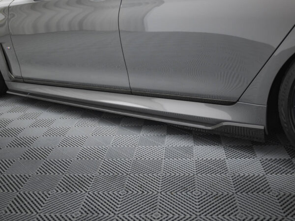 Pol po prepreg carbon fiber side skirts bmw 7 m pack g11 facelift 21160 4