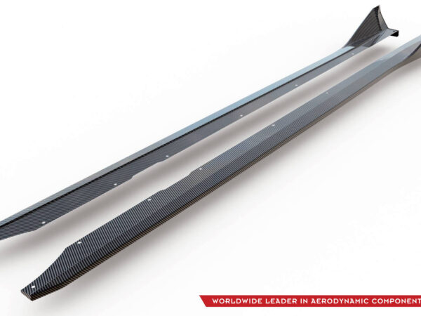 Pol po prepreg carbon fiber side skirts bmw m2 g87 19501 1