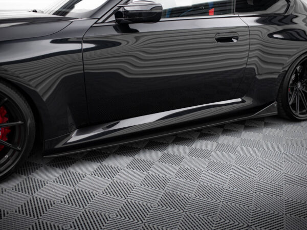 Alternative view of Maxton Design Prepreg Carbon Fibre Side Skirts For BMW M2 G87