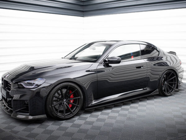 Pol po prepreg carbon fiber side skirts bmw m2 g87 19501 4