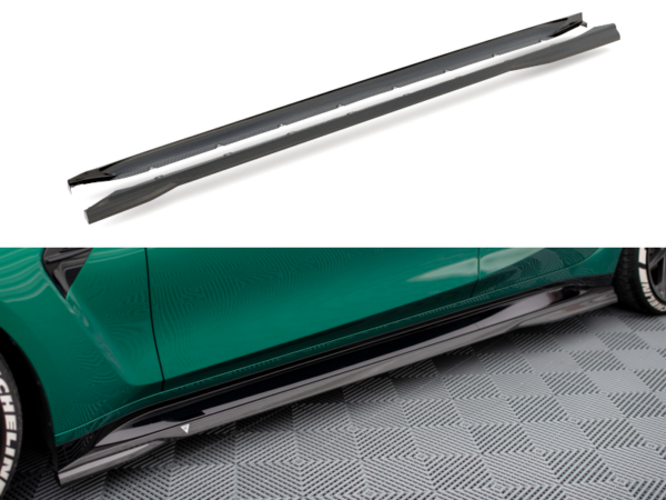 Pol po prepreg carbon fiber side skirts bmw m3 sedan touring g80 g81 17794 3
