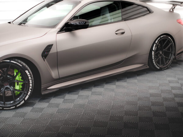 Pol po prepreg carbon fiber side skirts bmw m4 g82 17328 10