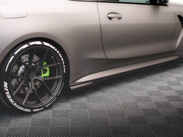 Pol po prepreg carbon fiber side skirts bmw m4 g82 17328 6