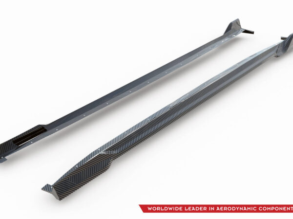 Pol po prepreg carbon fiber side skirts bmw x5 m pack g05 facelift 21888 2