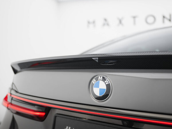 Pol po prepreg carbon fiber tailgate spoiler bmw 7 g11 g11 facelift 21158 5