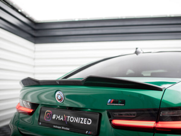Alternative view of Maxton Design Prepreg Carbon Fibre Boot Spoiler for BMW 3 Series G20 M3 G80