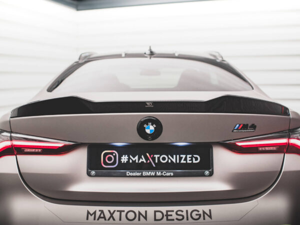 Pol po prepreg carbon fiber tailgate spoiler bmw m4 g82 g82 facelift m440i 4 m pack g22 g22 facelift 17319 11