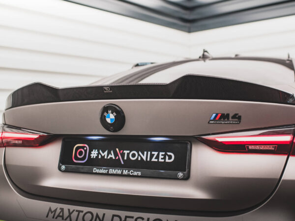 Pol po prepreg carbon fiber tailgate spoiler bmw m4 g82 g82 facelift m440i 4 m pack g22 g22 facelift 17319 8