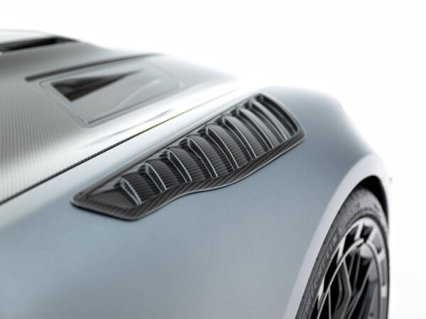 Pol po prepreg carbon front fender side vents mercedes amg gt c c190 facelift 22289 4