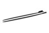 Maxton Design Matte Black Side Skirts For BMW 1 Series F20 F21 M Sport M135i M140i