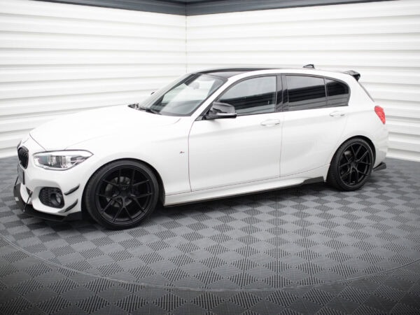 Alternative view of Maxton Design Matte Black Side Skirts For BMW 1 Series F20 F21 M Sport M135i M140i