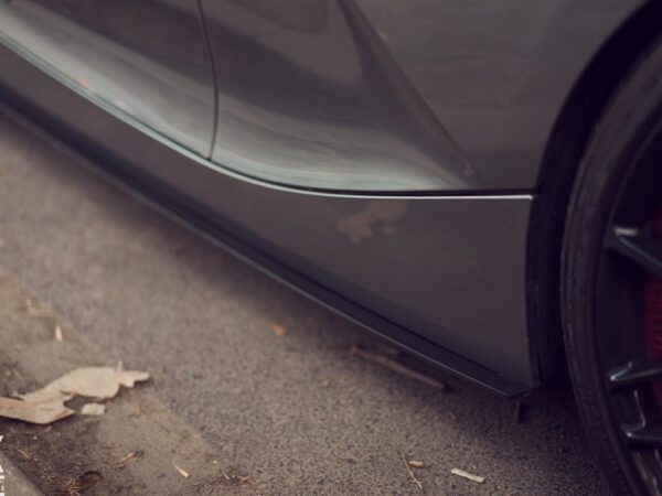 Alternative view of Maxton Design Matte Black Racing Style Side Skirts For BMW Z4 E86 LCI