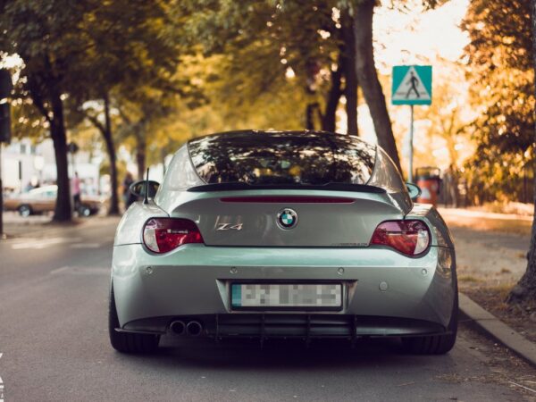Maxton Design Matte Black Rear Diffuser For BMW Z4 E86