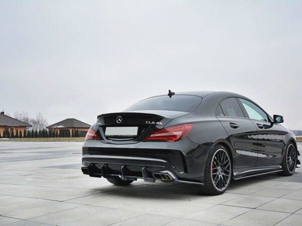 Pol po rear diffuser v 1 mercedes cla a45 amg c117 facelift 5831 4