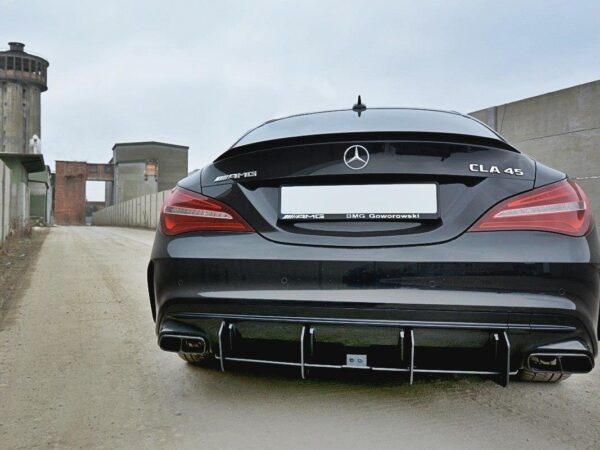 Pol po rear diffuser v 2 mercedes cla a45 amg c117 facelift 5833 3