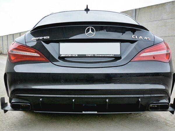 Pol po rear diffuser v 3 mercedes cla a45 amg c117 facelift 5834 4