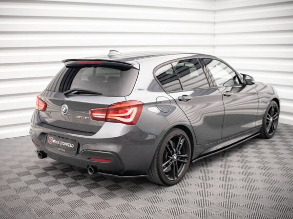 Alternative view of Maxton Design Gloss Black Rear Corner Splitters For BMW 1 Series F20 F21 M Sport LCI