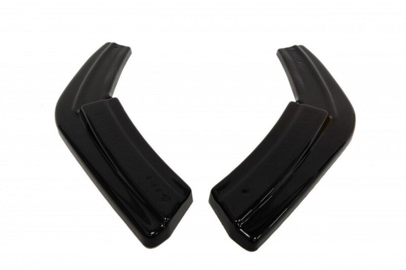 Maxton design gloss black rear corner splitters for bmw 1 series f20 f21 m sport pre lci