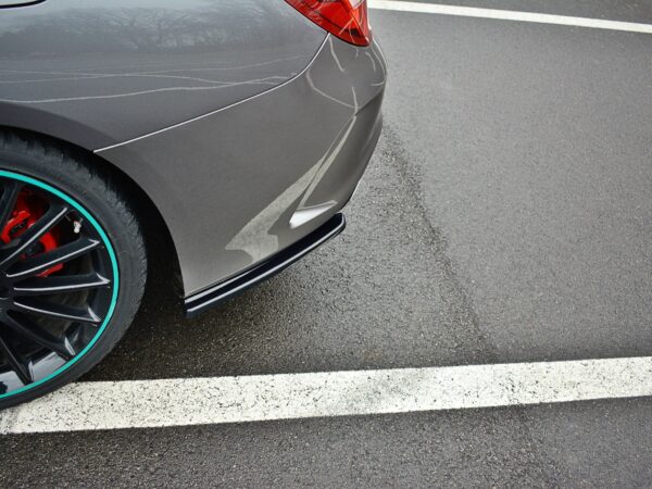 Pol po rear side splitters mercedes benz cla c117 amg line facelift 6669 8