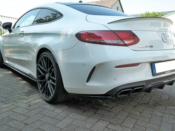 Pol po rear side splitters mercedes c class c205 63amg coupe 5742 3
