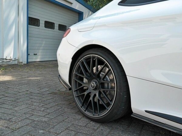 Pol po rear side splitters mercedes c class c205 63amg coupe 5742 4