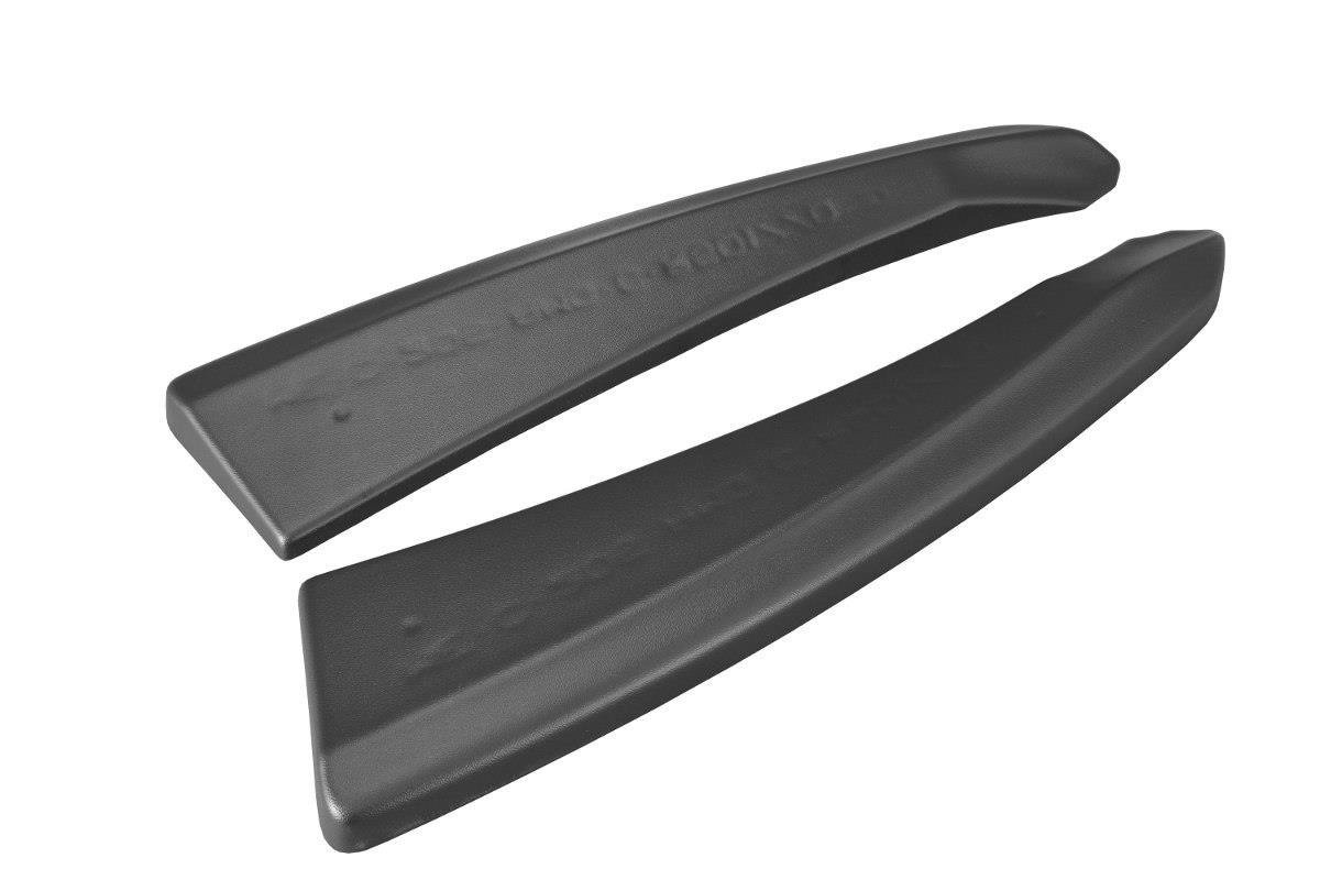Maxton design gloss black rear corner splitters for mercedes-benz amg c205 c63 - image 8