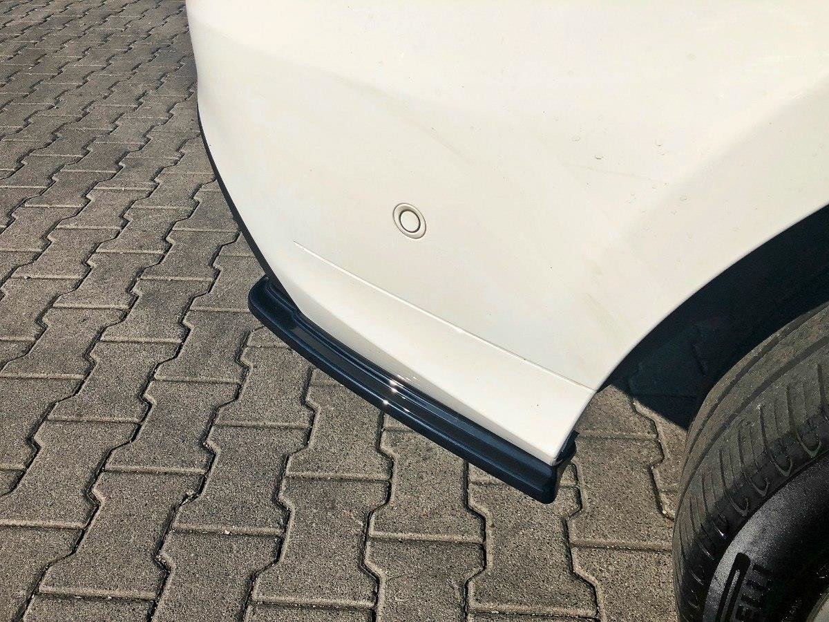 Maxton design gloss black rear corner splitters for mercedes-benz amg w166 - image 3