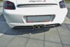 Maxton Design Gloss Black Rear Corner Splitters For Porsche Cayman S 987C