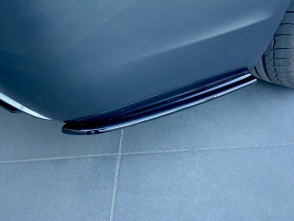 Alternative view of Maxton Design Gloss Black Rear Corner Splitters For BMW 5 Series E60/E61 M Sport