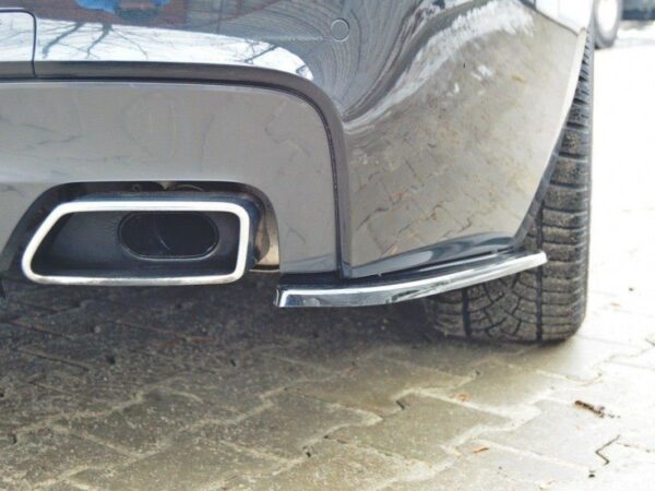 Alternative view of Maxton Design Gloss Black Rear Corner Splitters For BMW 6 Series F06 F12 F13 650i M Sport