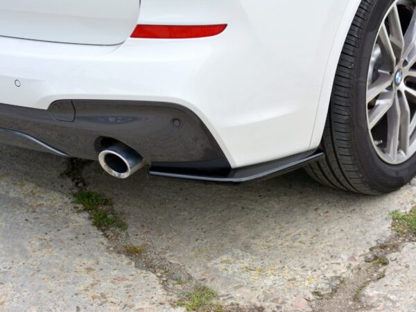 Pol po rear side splitters for bmw x3 g01 m pack 8117 4