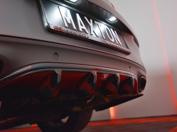 Pol po rear valance mercedes benz c class w205 coupe amg line 7395 1