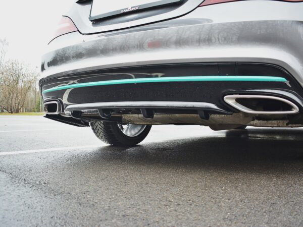Pol po rear valance mercedes benz cla c117 amg line facelift 6672 4